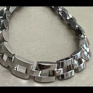 Stainless steel chain link bracelet